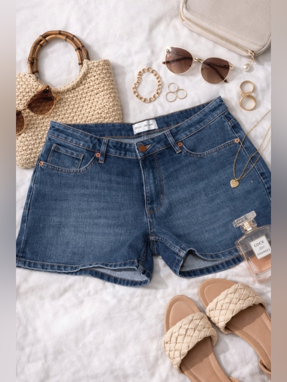 Classic Blue Women's Jean Shorts